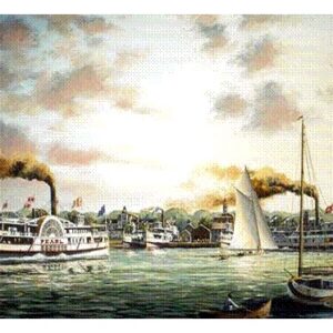 Put-In-Bay at sunset